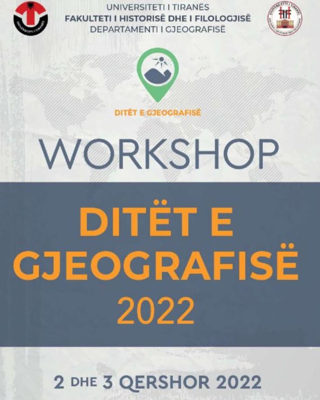 Workshopi “Ditët e Gjeografisë”, nga Departamenti i Gjeografisë, UT